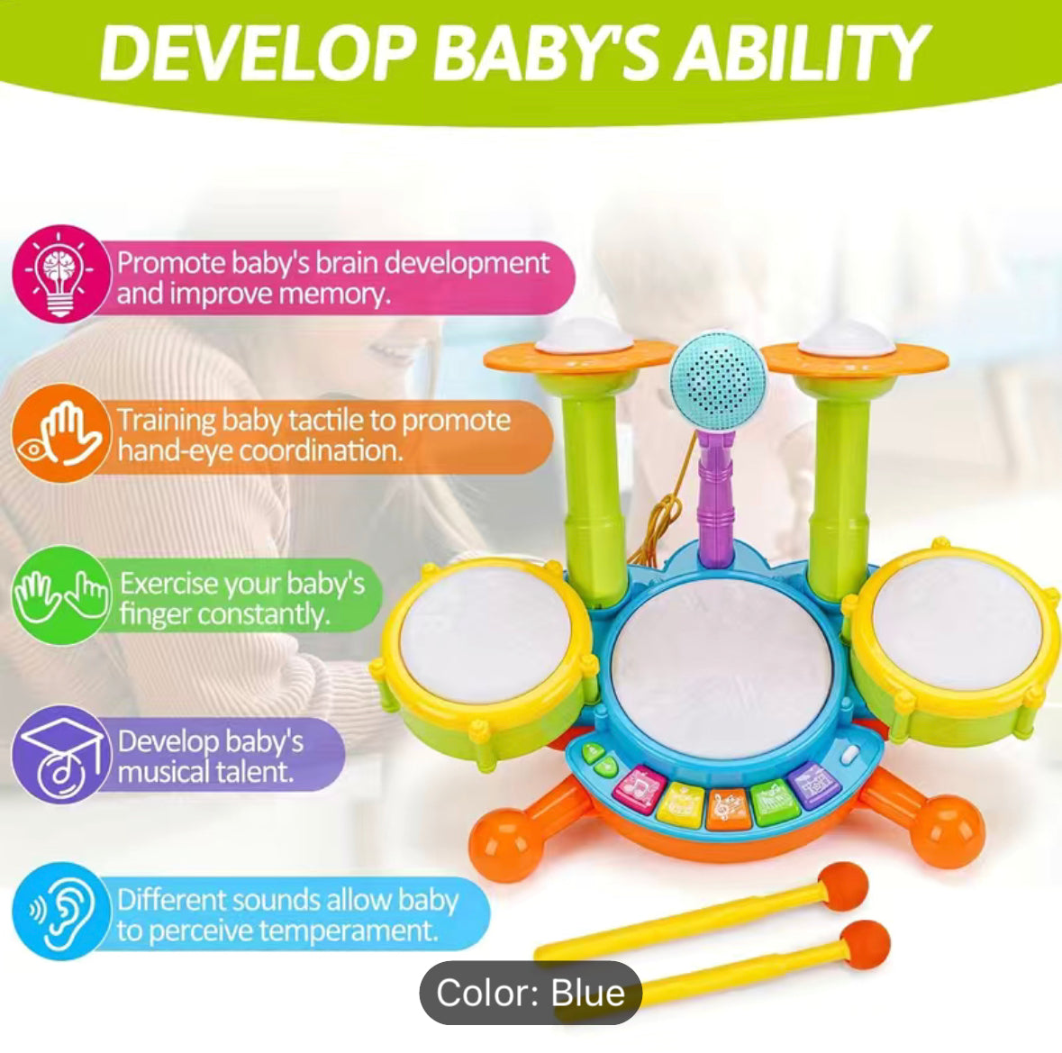 Kids drum set Musical Toy