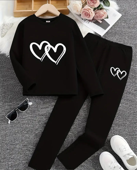 Long Sleeve T Set with Trousers