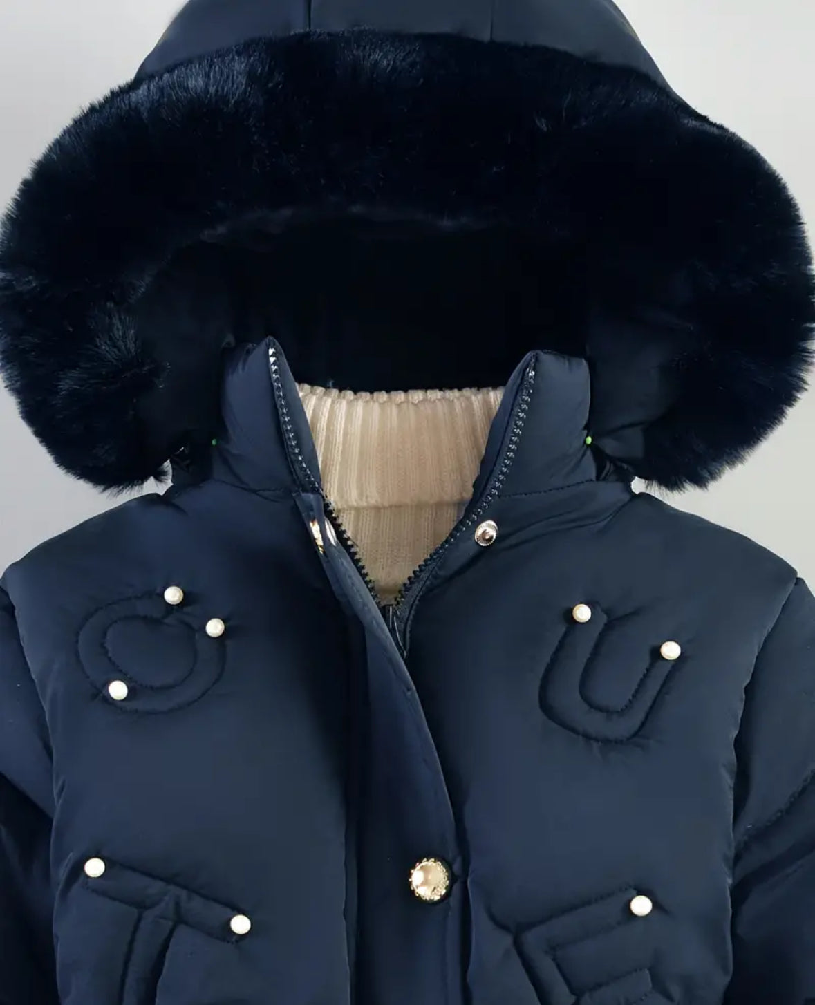 Detachable Hoody Puff Coat