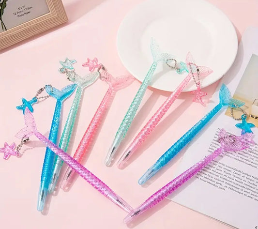 Mermaid Glitter Gel Pen (12 Pack)