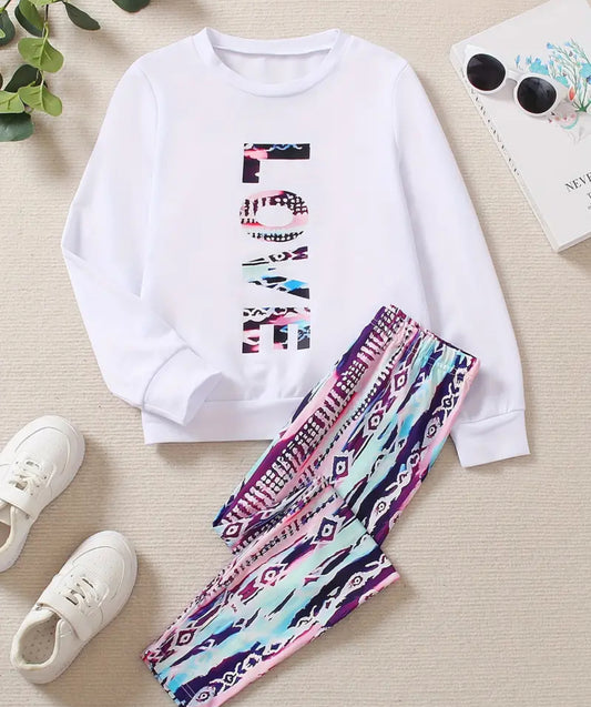 Long Sleeve Love Set